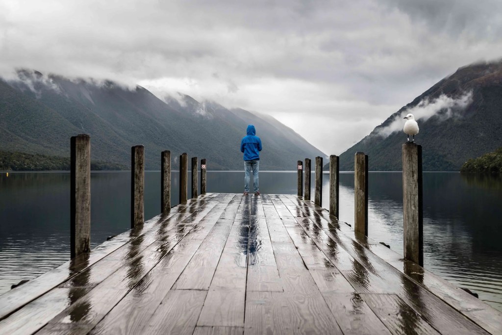 Man+on+Dock