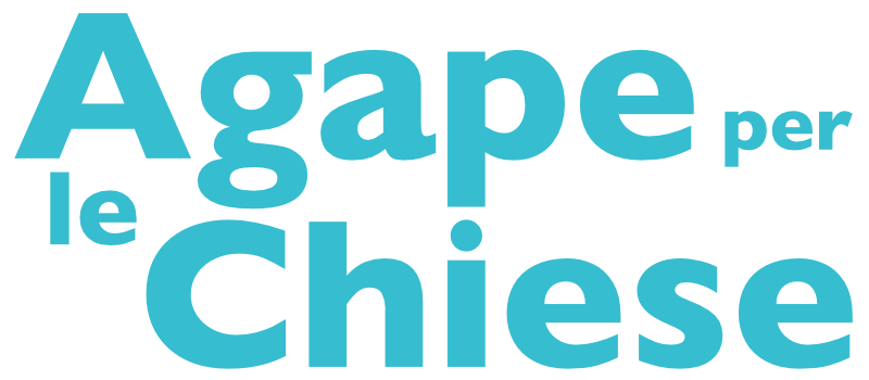 Agape per le chiese logo