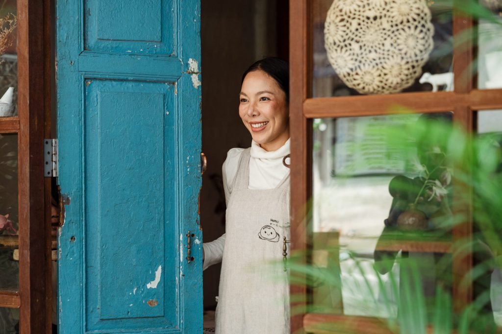 open door