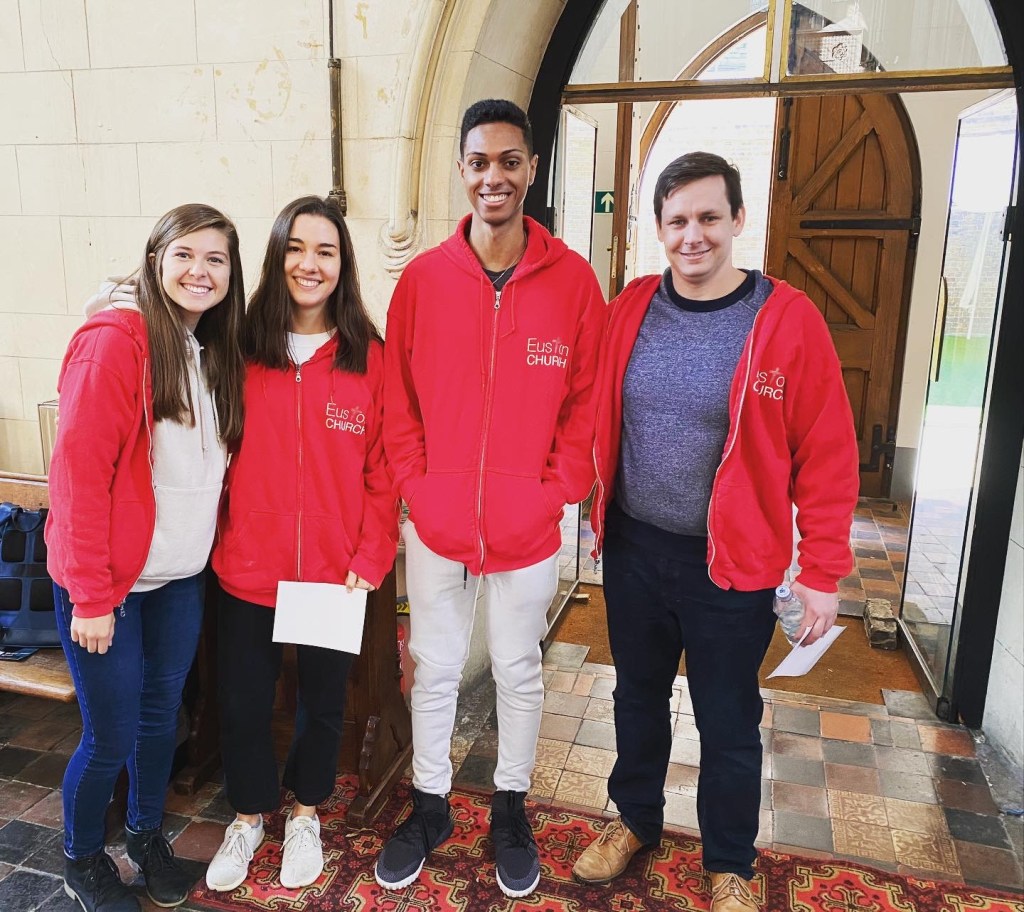 Working with churches - team photo