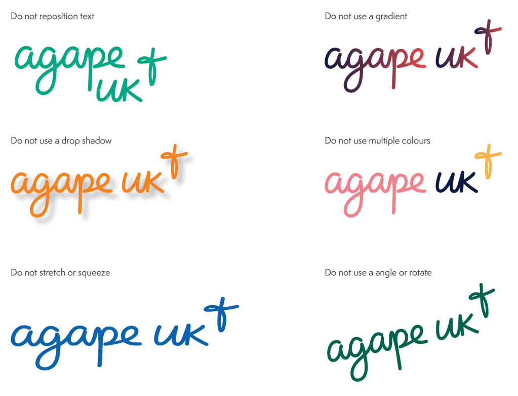 incorrect logos