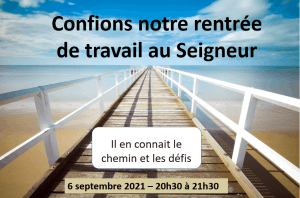 affiche reunion de prière du 6 septembre